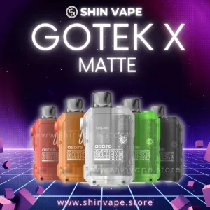 GOTEK X MATTE BY ASPIRE - Bản Nhám