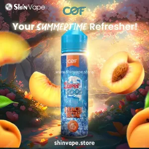 Super Cool Đào Lạnh 60ml - Peach Nectar